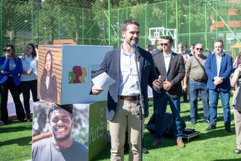 Leite disse que o Estado apoia melhorias na infraestrutura urbana que impactem positivamente na qualidade de vida da população -Foto: Maurício Tonetto/Secom