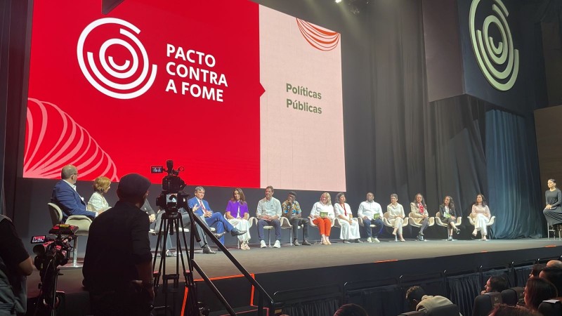 lançamento pacto contra a fome em SP 2023