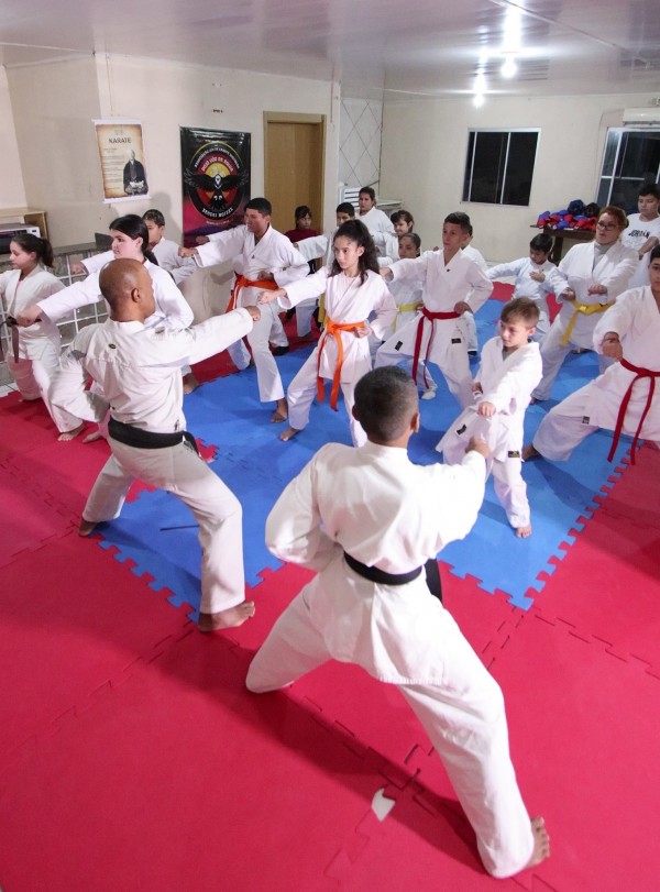 alunos karate