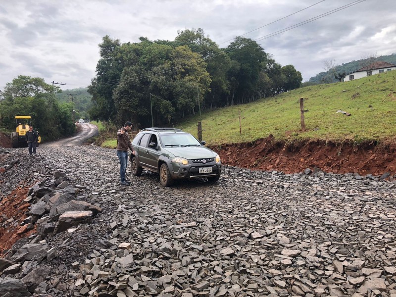 Caraá foi uma das cidades mais afetadas pelo ciclone -Foto: Ascom Daer