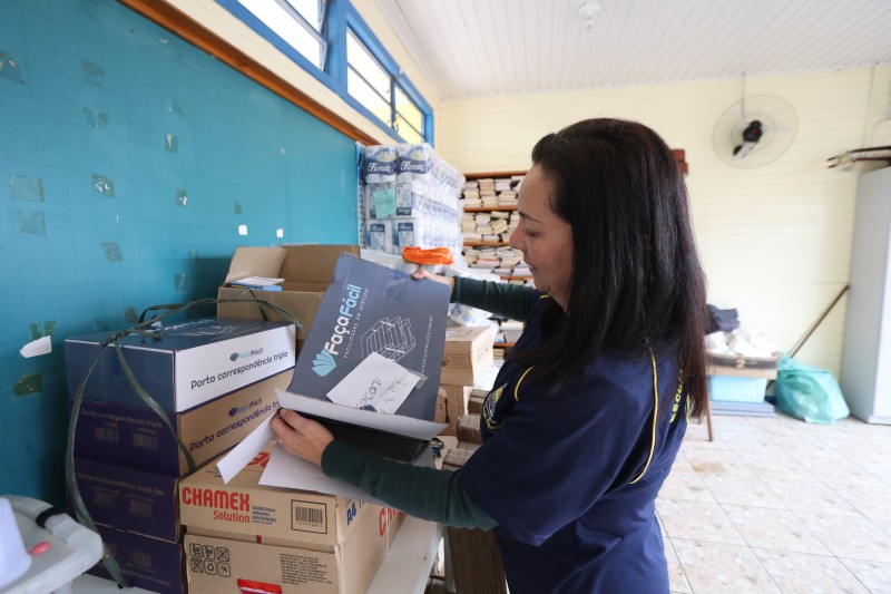 A diretora Juliana diz que a escola deve ser um refúgio para os estudantes -Foto: Luís André Pinto/Secom