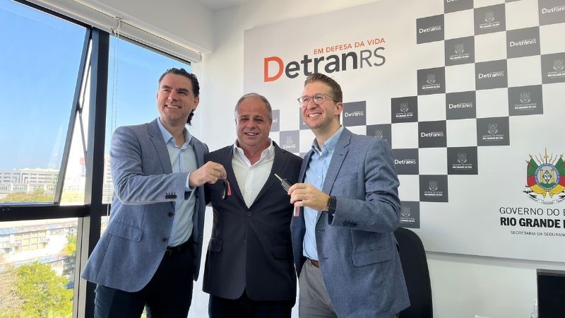 Doação de viaturas DetranRS