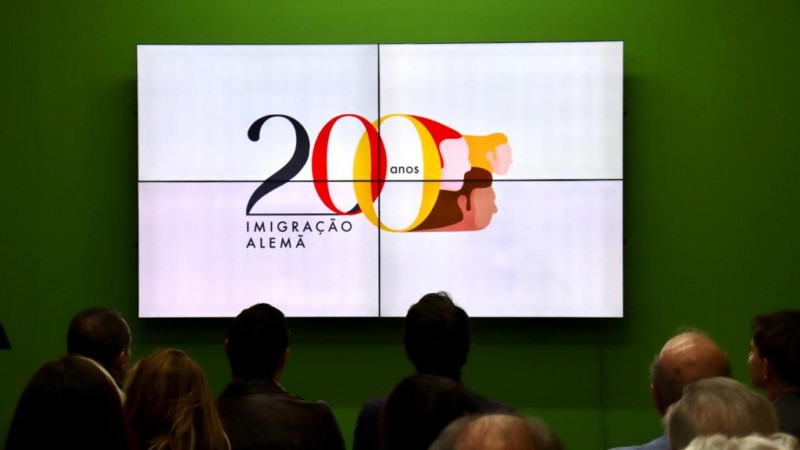 logo bicentenário alemão expointer 2023