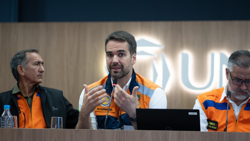 Coletiva sobre enchente   Lejeado