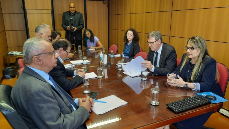 reunião secretários e ministro   questão do emprego pós chuvas RS