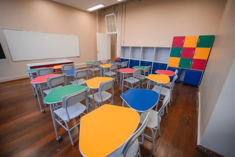 20 salas de aula do IE passaram por reformas -Foto: Joel Vargas/Ascom GVG