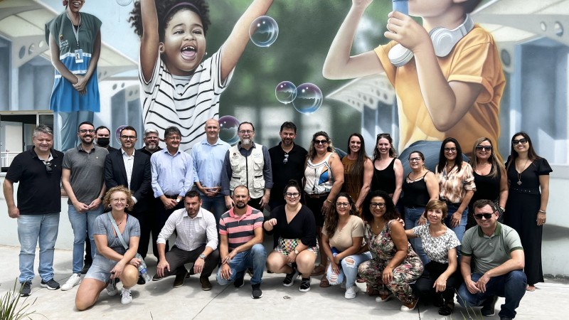 Comitva da Sedes visita Vila Reencontro