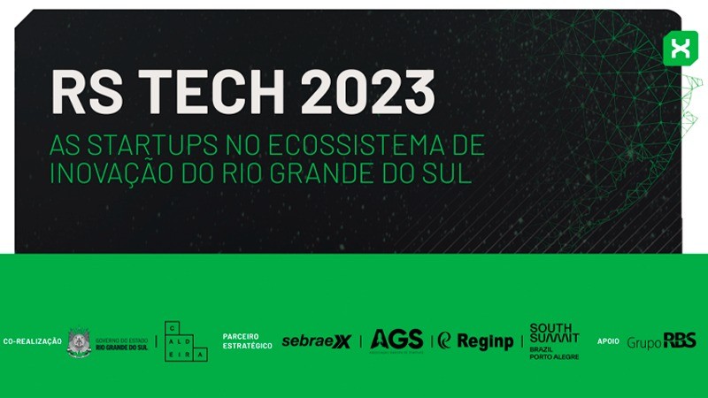 Card da Pesquisa RS TECH 2023 - As startups no ecossistema de inova&ccedil;&atilde;o do Rio Grande do Sul.