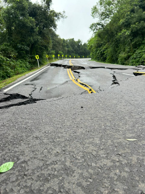 Interdição da rodovia CSG