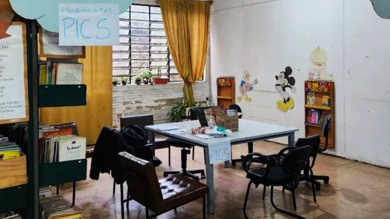 Sala para pics no Centro Vida