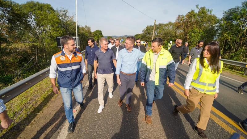 Um dos últimos pontos a serem liberados foi o km 137, em Candelária.