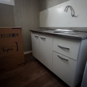 Cozinha   Estado inicia instalação das casas temporárias em Encantado