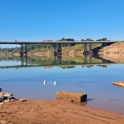 Governo realiza segunda etapa de ação de desassoreamento no rio Taquari Antas   out24