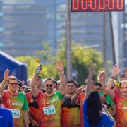 As provas tiveram início às 8h30, e todos receberam medalha de participação ao completar o circuito