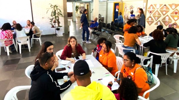 Workshop no território Santa Tereza 2024