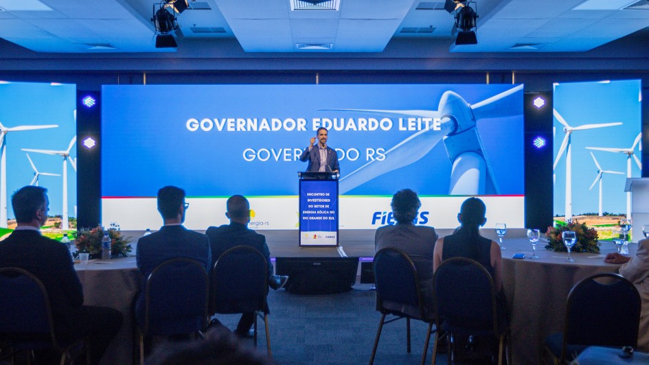 Encontro sobre oportunidades no setor de energia eólica no Rio Grande do Sul