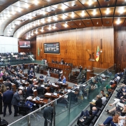 PORTO ALEGRE - RS - BRASIL. 17/12/2024 PORTO ALEGRE - RS - BRASIL -  Sessão Plenária ordinária. Ordem do Dia. Foto: Lucas Kloss / ALRS.