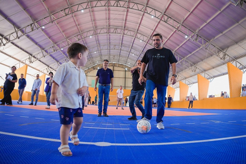 Balneário Cassino ganhou espaço voltado para o esporte e o lazer -Foto: Joel Vargas / GVG