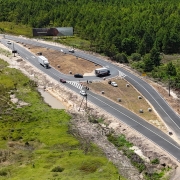 Mudanças em rótula trazem mais segurança para motoristas no Litoral Norte