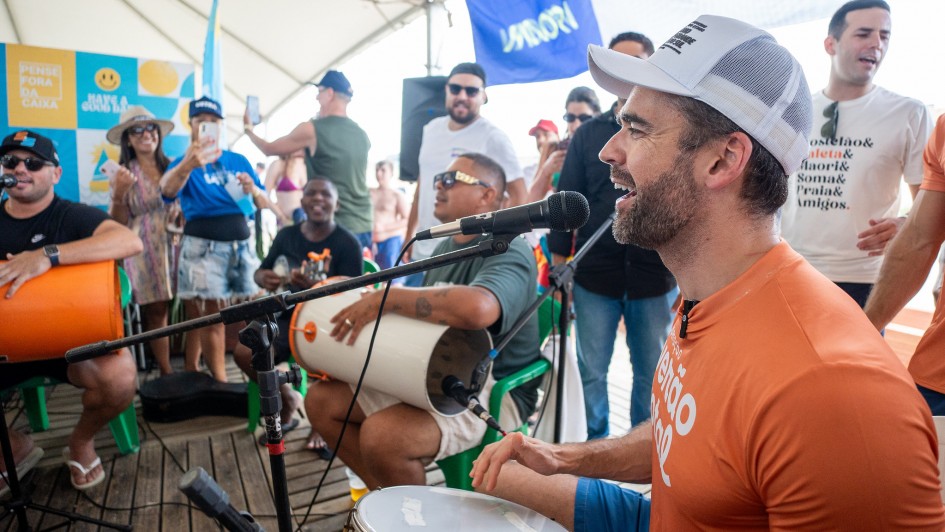 Governador participou do Paleta Atlântida, em Xandri-lá, no Litoral Norte