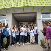 Leite inaugura Centro da Juventude Rubem Berta em Porto Alegre 