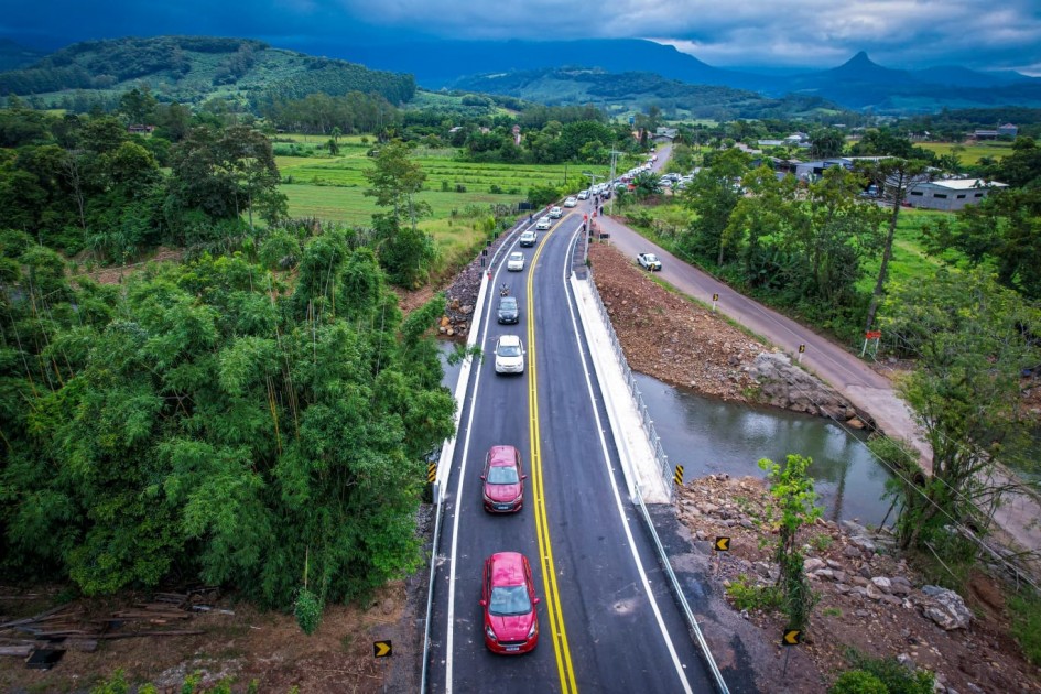 Ponte vai ajudar a escoar a produção dos municípios da região, que têm na agricultura familiar uma atividade relevante -Foto: Mauricio Tonetto/Secom