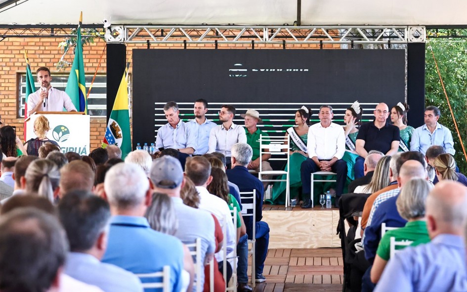 Na abertura ExpoGiruá e Feira do Butiá, o governador destacou a importância do evento para o desenvolvimento regional -Foto: Mauricio Tonetto/Secom