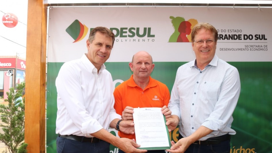 Badesul firma parceria com a Cresol na Expodireto 