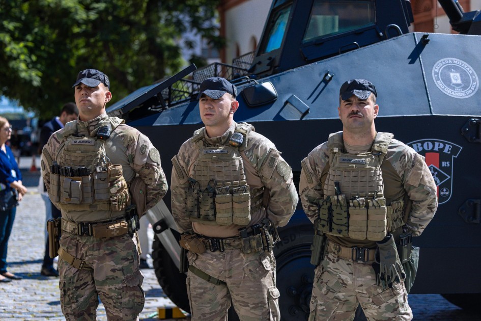 Para a condução das viaturas blindadas, foram capacitados 31 policiais militares -Foto: Vitor Rosa/Secom