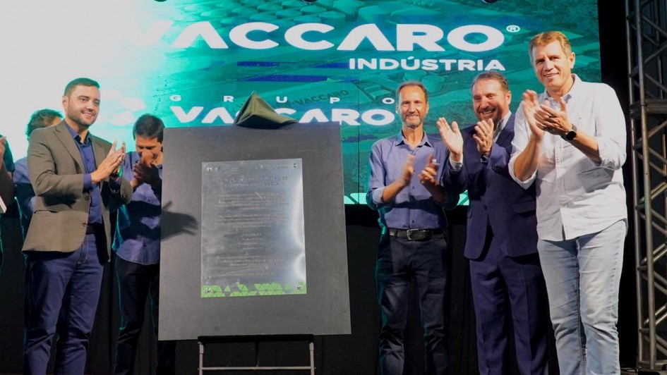 Governo do RS participa da inauguração da Vaccaro Indústria, em Erechim