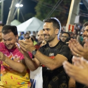 Leite participa do Carnaval Fora de Época de Uruguaiana 