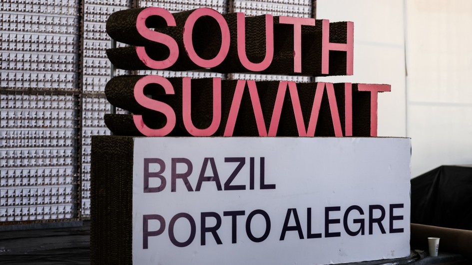 South Summit Brazil Cais Mauá preparativos edição 2025 letreiro do SSB FOTO ABR 2025 1
