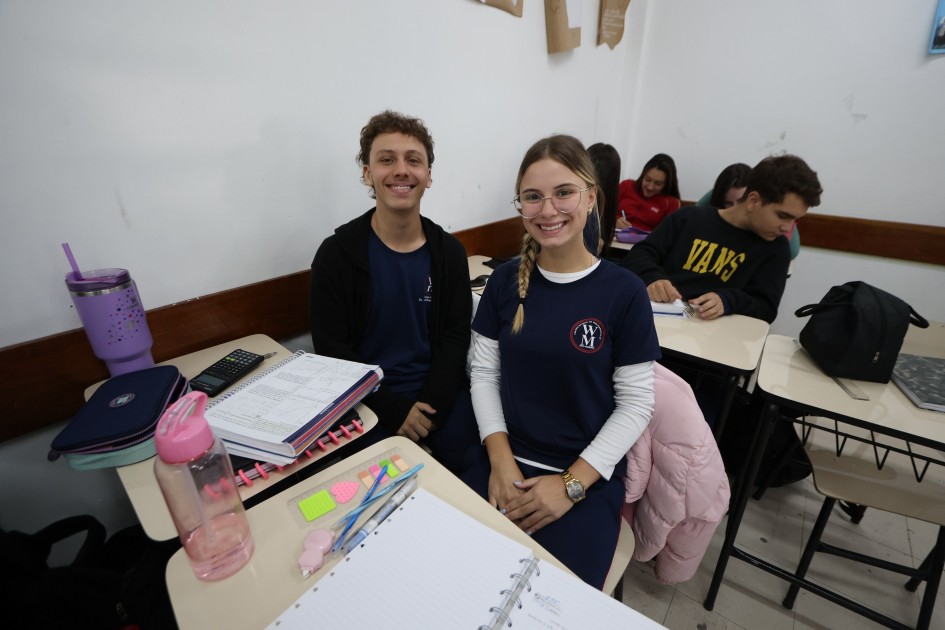 “A escola está mudando bastante e ficando bem melhor”, disse Manuela Guimarães, aluna do 3º ano do Ensino Médio -Foto: Luís André/Secom
