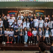 Jovens multiplicadores tem missão de atrair outros jovens para o programa e cultivar a cultura de paz nos bairros em que vivem