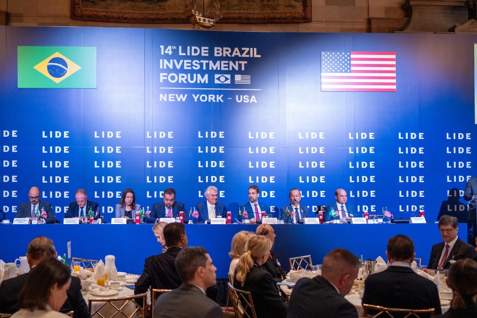 Painel no 14º LIDE Brazil Investment Forum, em NY