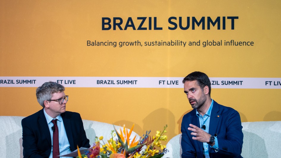 Eduardo Leite concede entrevista ao Financial Times
