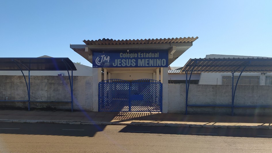 Colégio Estadual Jesus Menino, em Barracão, começou reformas em 5 de maio -Foto: Divulgação Seduc