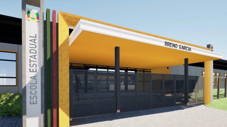 Novos padrões visuais e de construção serão utilizados na escola do loteamento Breno Garcia maio de 2025