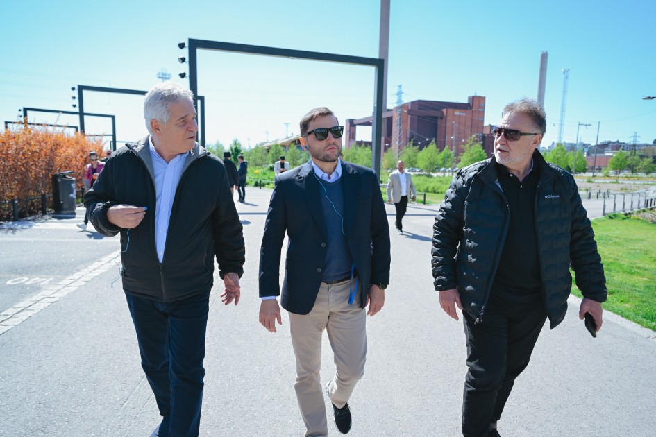 Gabriel visitou Kalasatama Smart City mai25