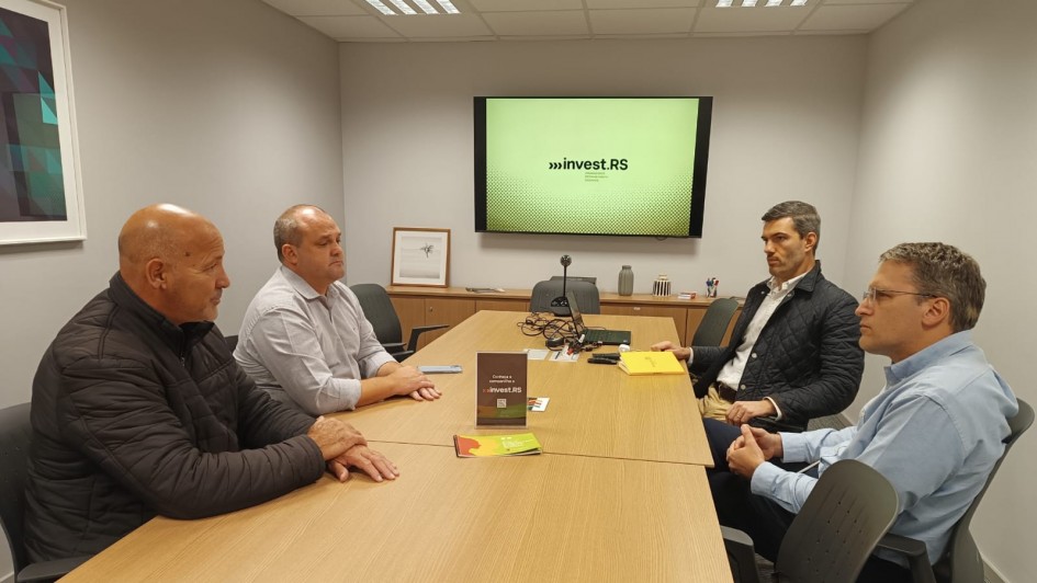 Irga e Invest RS estudam parceria para fomentar setor arrozeiro