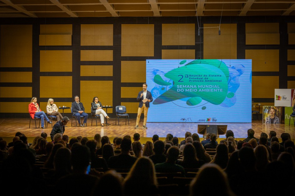 Abertura da 2ª reunião do Sistema Estadual de Proteção Ambiental 2