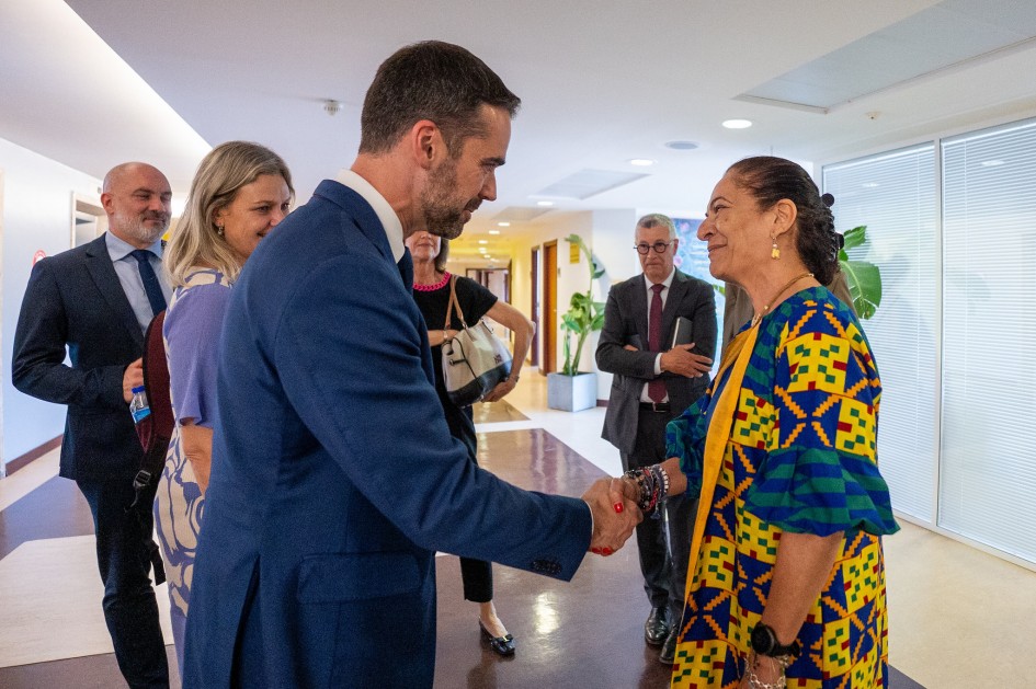 Comitiva gaúcha foi recebida pela diretora geral adjunta da Unesco, Lídia Brito