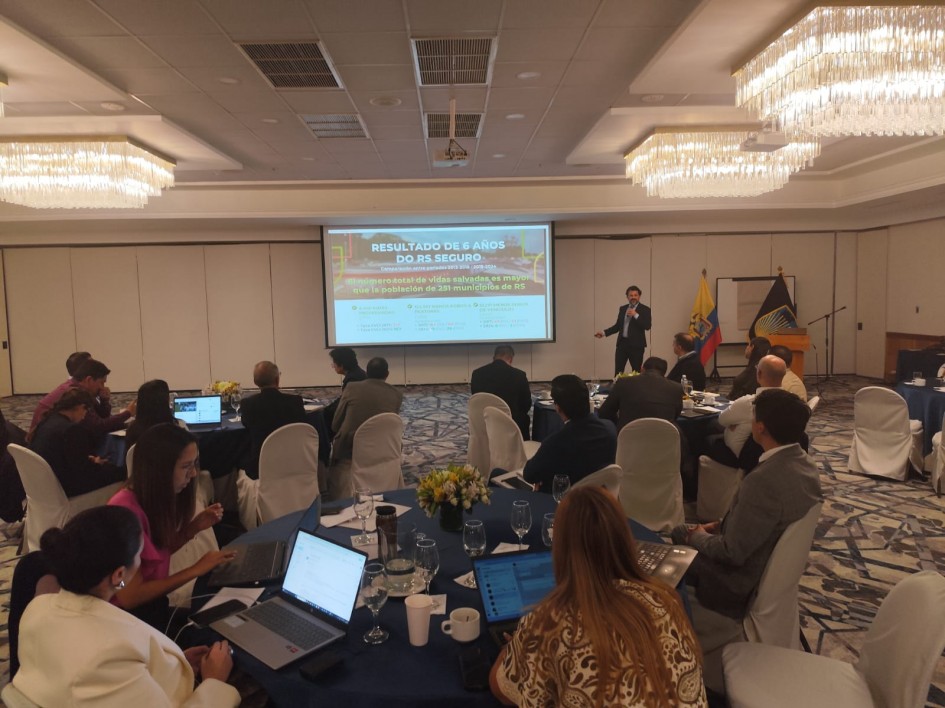 Resultados exitosos do RS Seguro chamaram atenção da Polícia Nacional do Equador -Foto: Divulgação BID