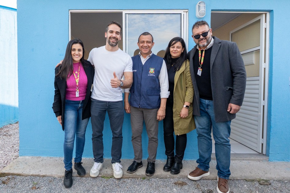 As unidades habitacionais têm 40 metros de área construída, com dois dormitórios, sala, cozinha, banheiro e área para tanque -Foto: Mauricio Tonetto/Secom