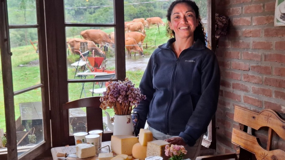 Rafaela e o marido lideram a agroindústria de laticínios em Estância Velha
