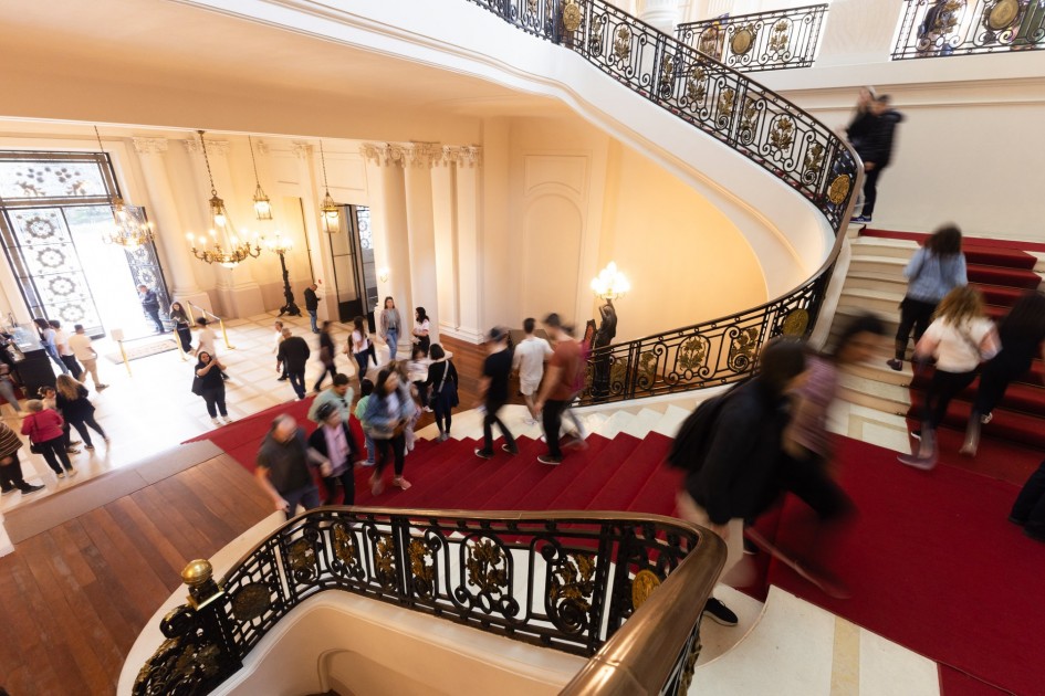 Público terá livre circulação na Ala Governamental, que inclui os salões Negrinho do Pastoreio e Alberto Pasqualini -Foto: Alvaro Bonadiman/Ascom Palácio Piratini