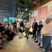 Leite destacou que o governo está promovendo a identidade cultural do RS e desenvolvendo o potencial econômico da região