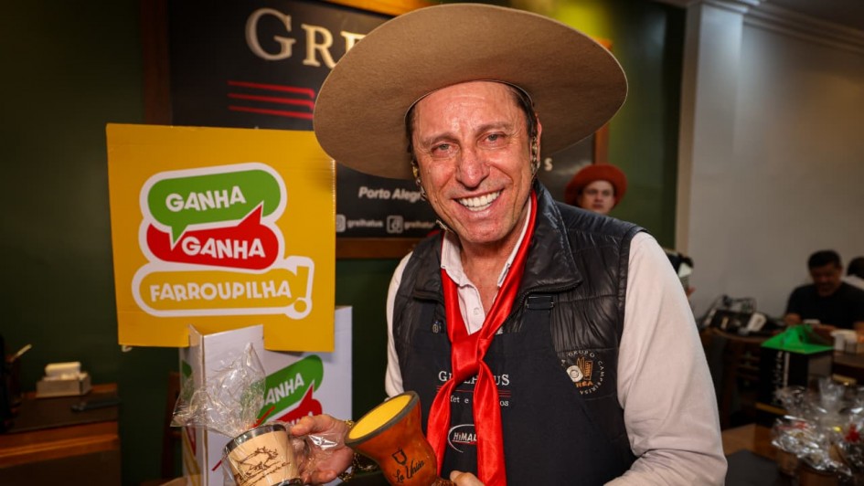 Ações de divulgação da Ganha Ganha Farroupilha em Porto Alegre começam com João Luiz Corrêa C