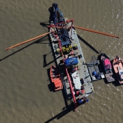 Portos RS inicia operação de dragagem do Canal São Gonçalo 2025