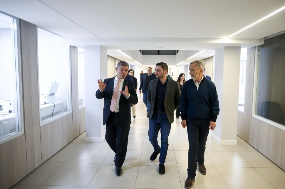 O vice-governador ainda falou sobre o acordo com o Ministério Público para aplicação mínima de 12% de receita na saúde até 2030 -Foto: Bruno Todeschini / Divulgação